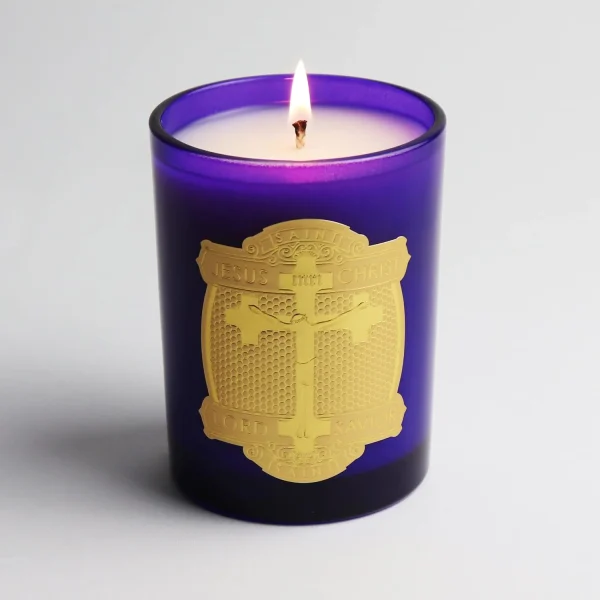 SAINT Lord Savior Jesus Christ Scented Candle with Prayer - Image 2
